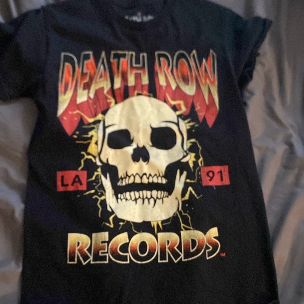 Death row records shirt size small